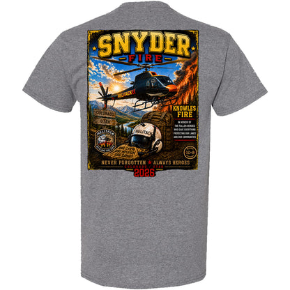 THE SNYDER/KNOWLES FIRE SHIRT 2026