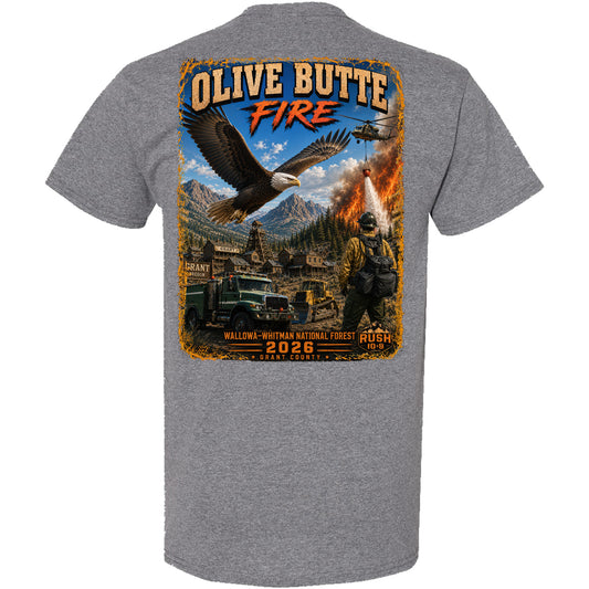 THE OLIVE BUTTE FIRE YOUTH SHIRT 2026
