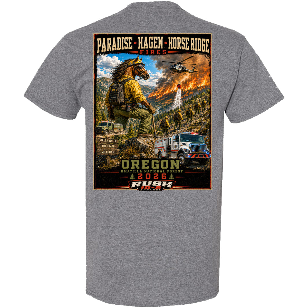THE PARADISE, HORSE RIDGE & HAGEN FIRE SHIRT 2026