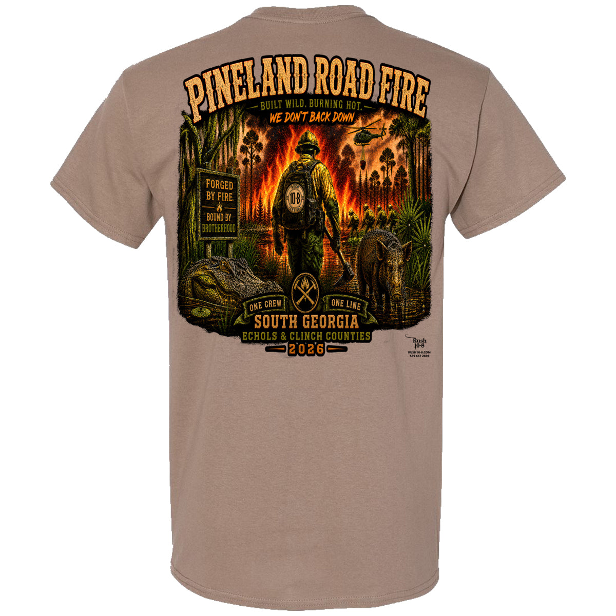 PINELAND ROAD FIRE SHIRT 2026