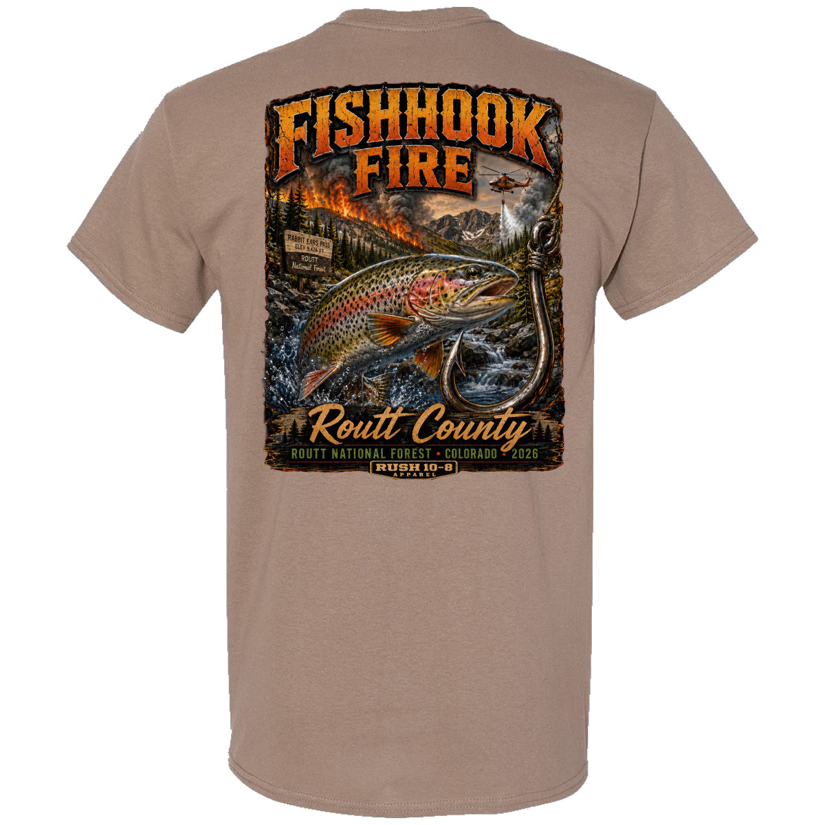 THE FISHHOOK FIRE SHIRT 2026