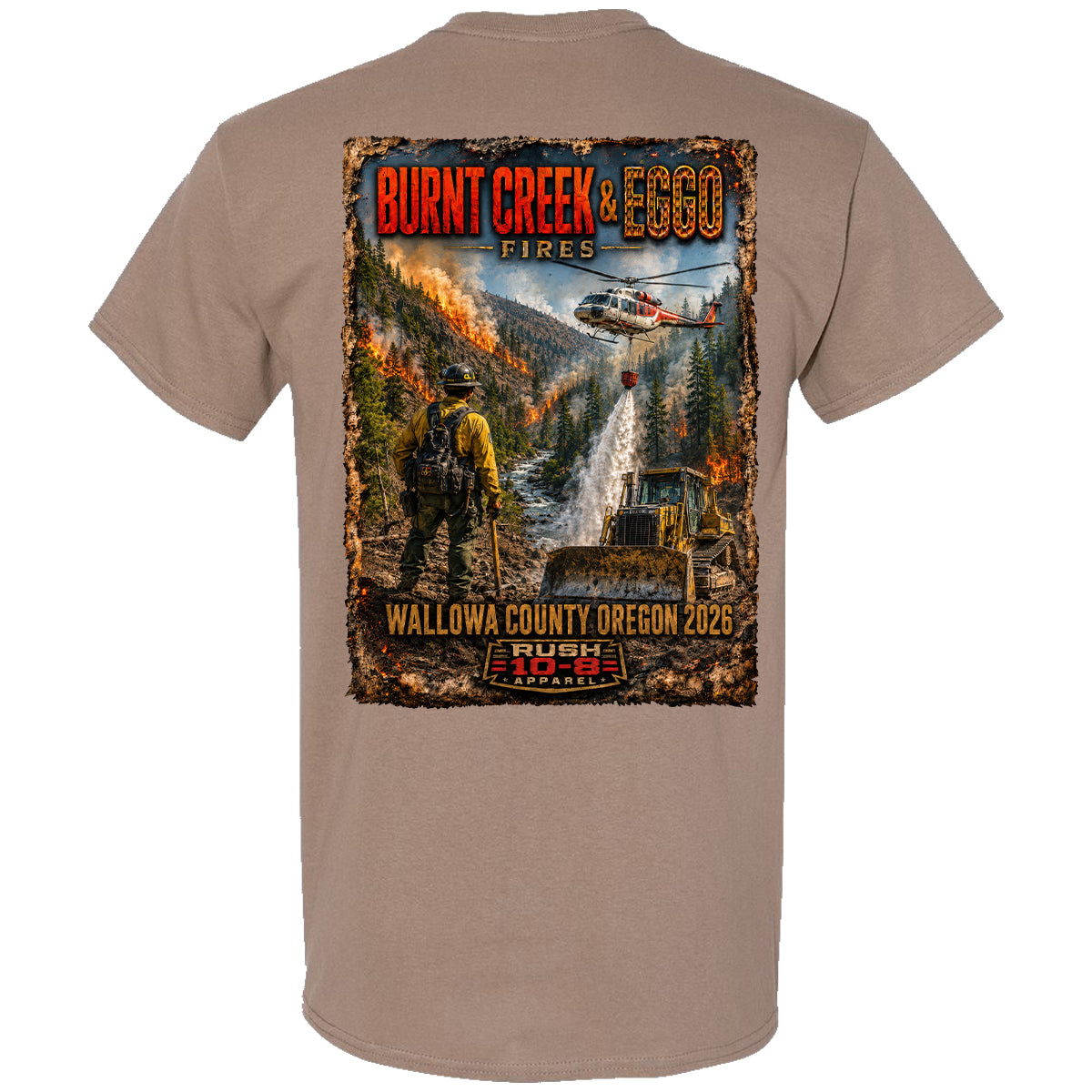 THE BURNT CREEK AND EGGO FIRE SHIRT 2026