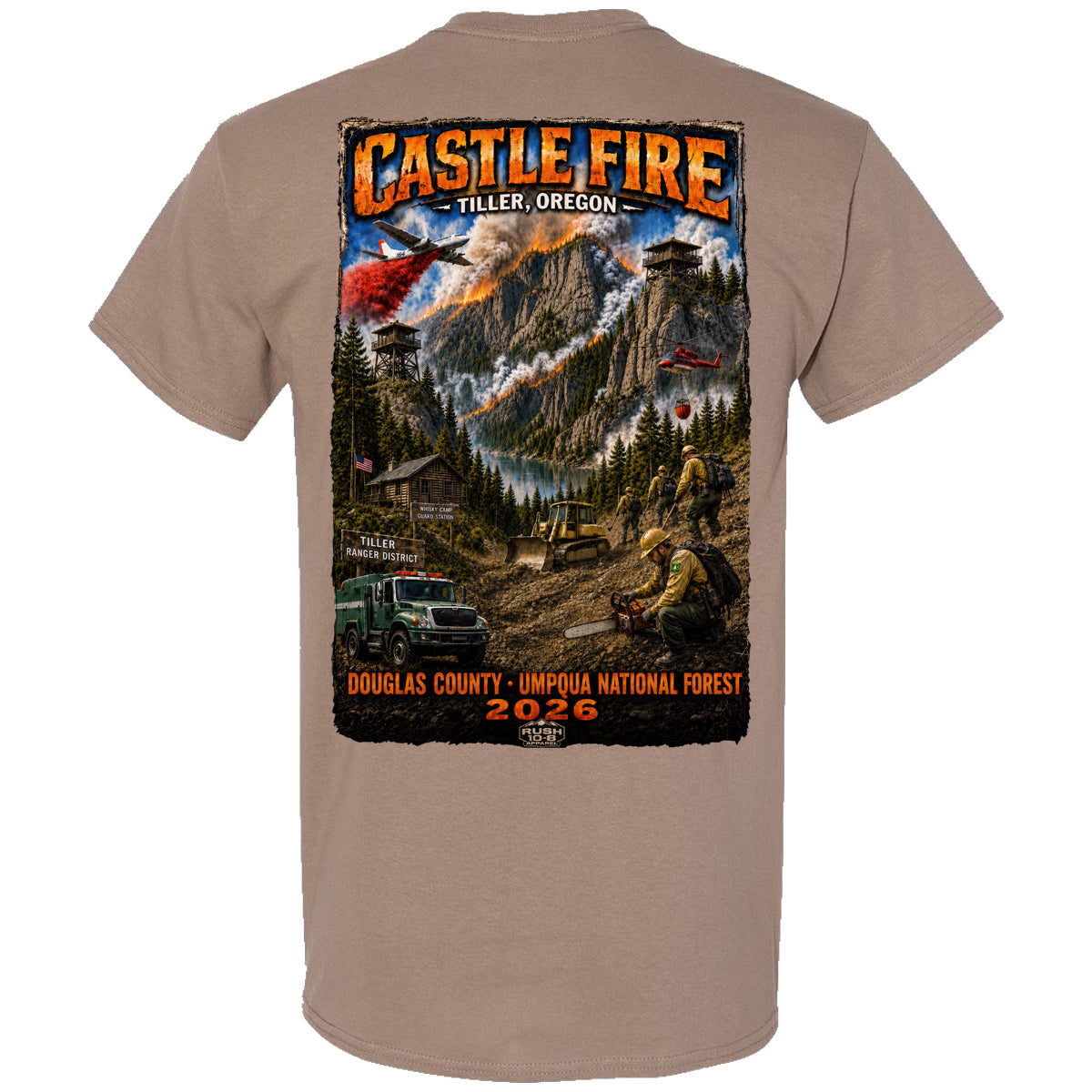 THE CASTLE FIRE SHIRT 2026