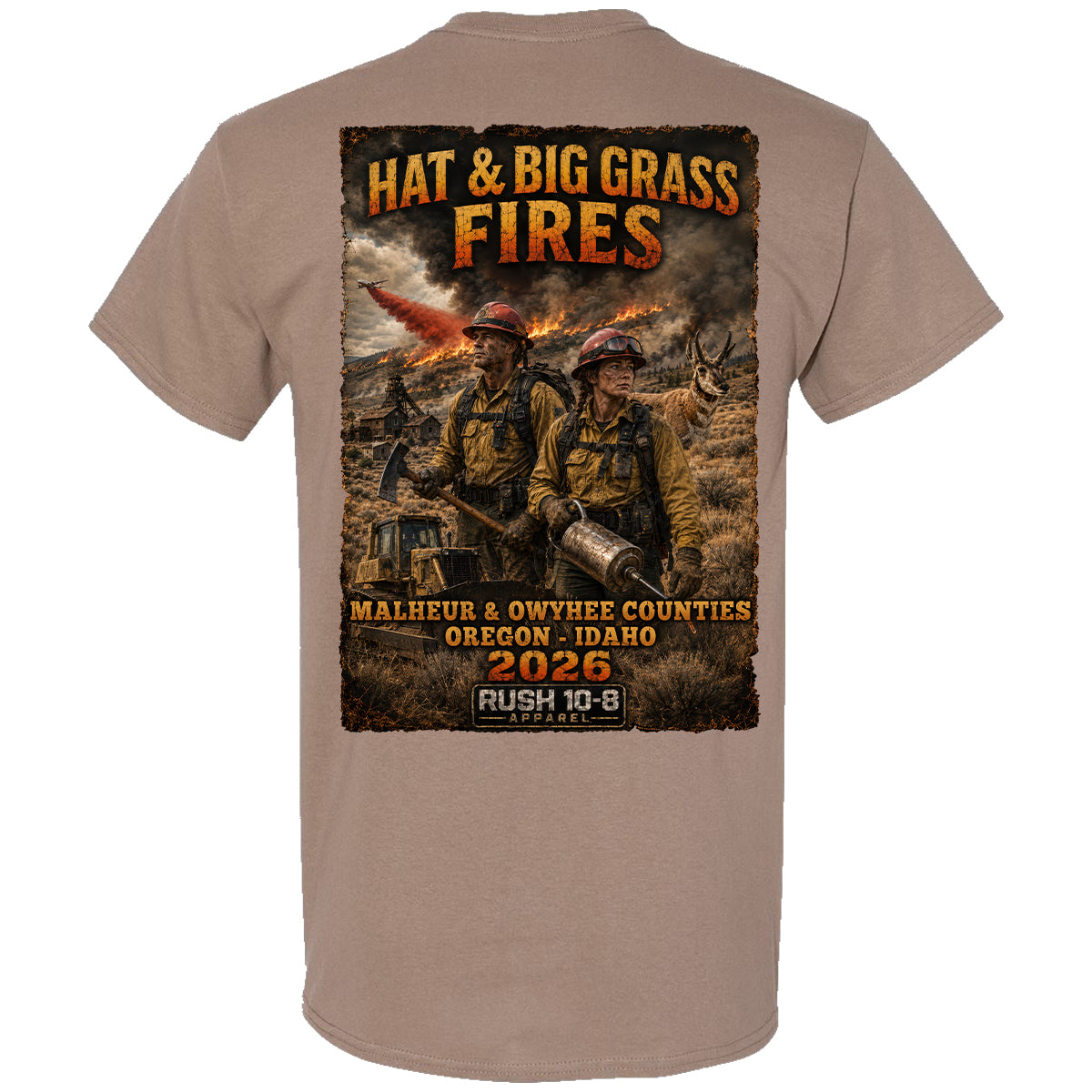 THE BIG GRASS & HAT FIRE SHIRT 2026