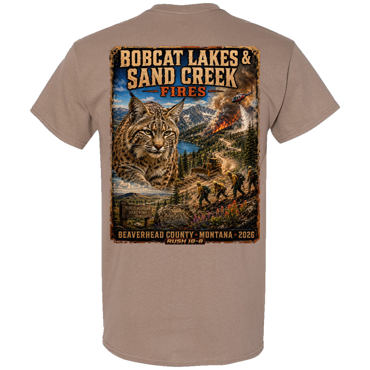THE BOBCAT LAKE & SAND CREEK FIRE SHIRT 2026