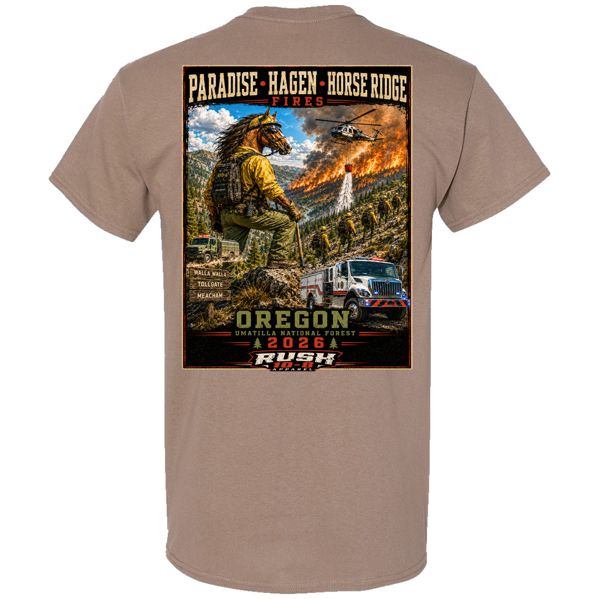 THE PARADISE, HORSE RIDGE & HAGEN FIRE SHIRT 2026
