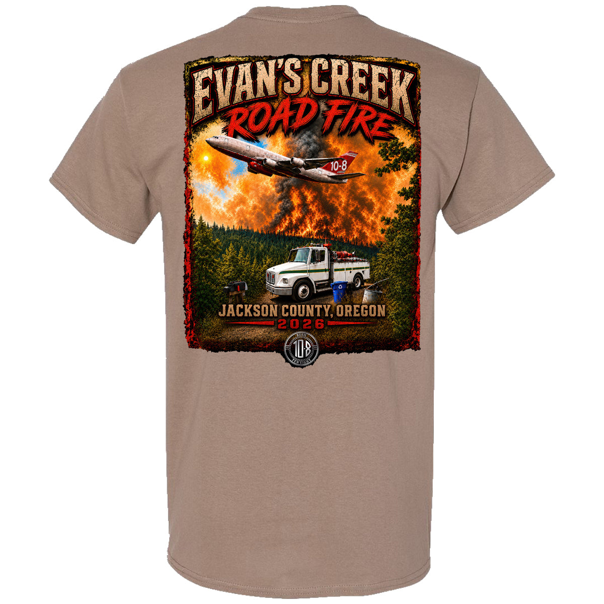 THE EVANS CREEK ROAD FIRE SHIRT 2026