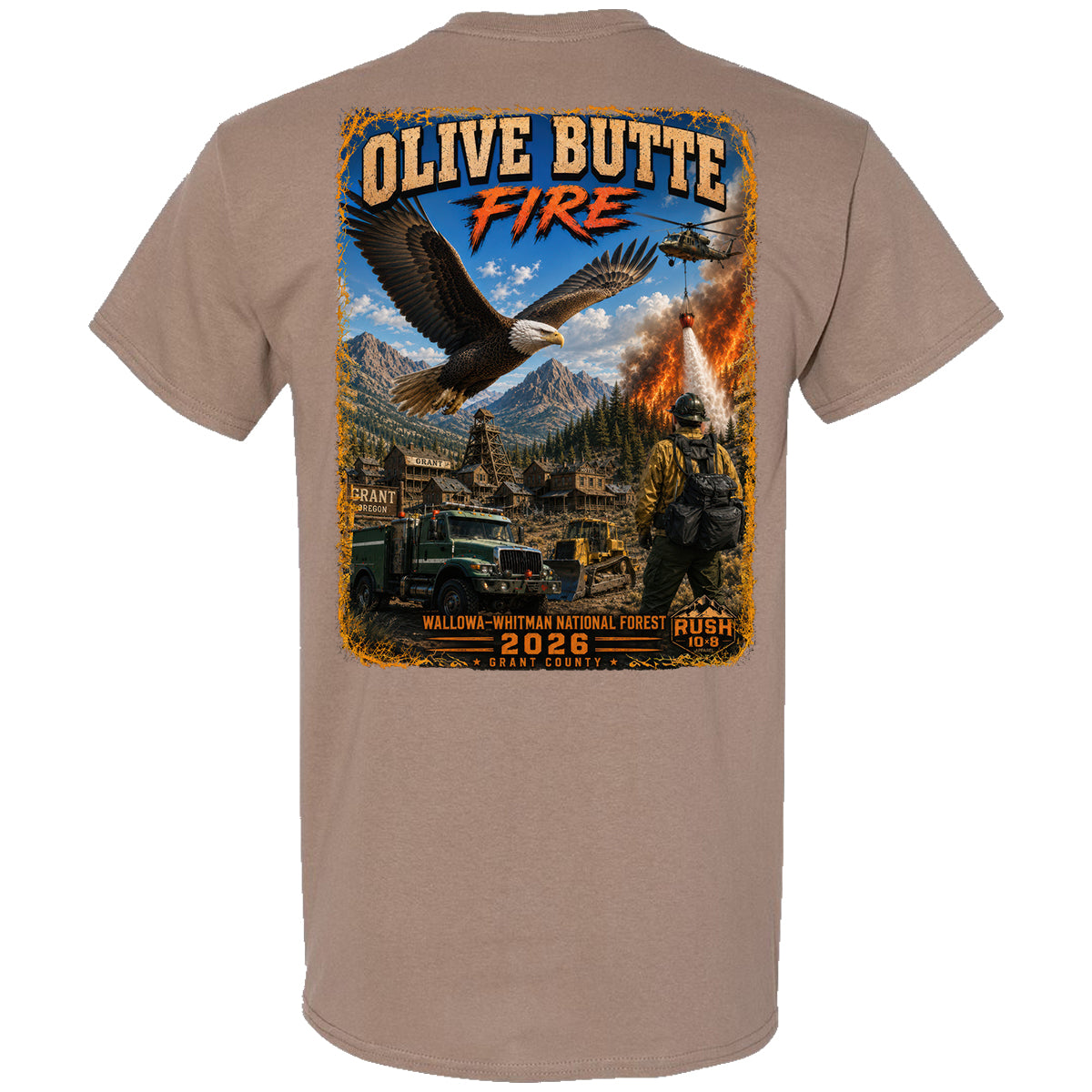 THE OLIVE BUTTE FIRE SHIRT 2026