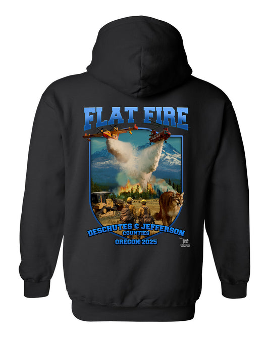 FLAT FIRE HOODIE 2025