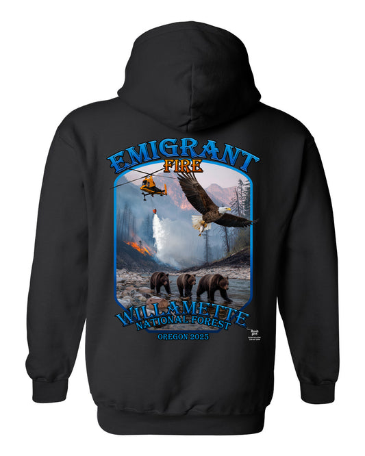 EMIGRANT FIRE HOODIE 2025