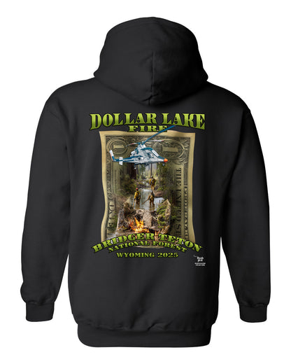 DOLLAR LAKE  FIRE HOODIE 2025