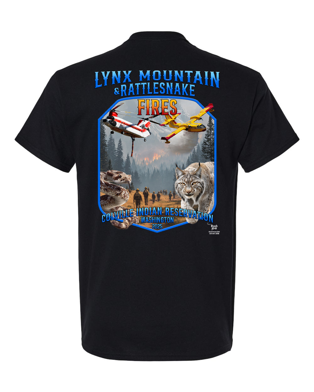 LYNX MOUNTAIN & RATTLESNAKE FIRE SHIRT 2025