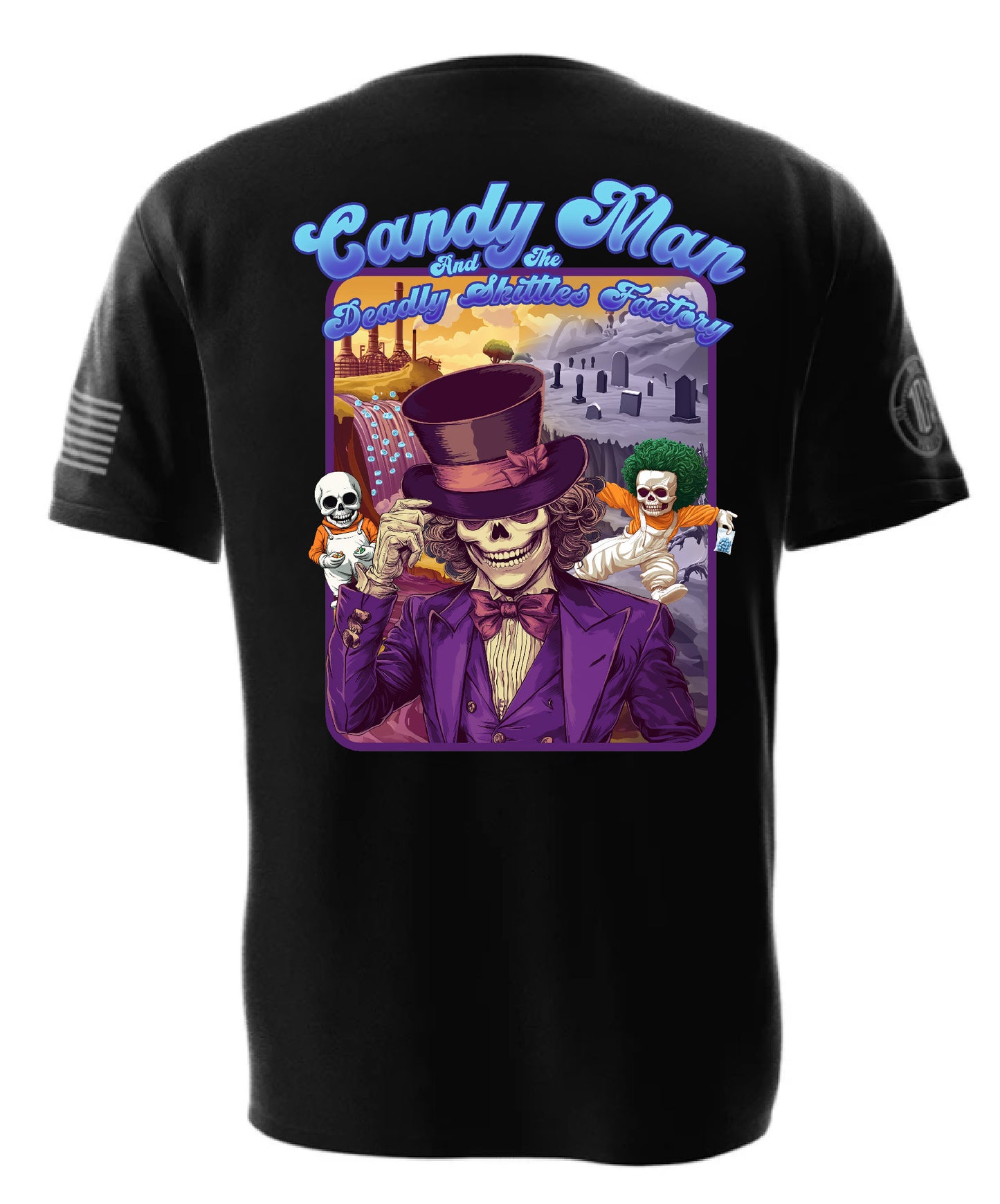 CANDY MAN – DEADLY SKITTLES FACTORY TEE