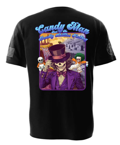 CANDY MAN – DEADLY SKITTLES FACTORY TEE