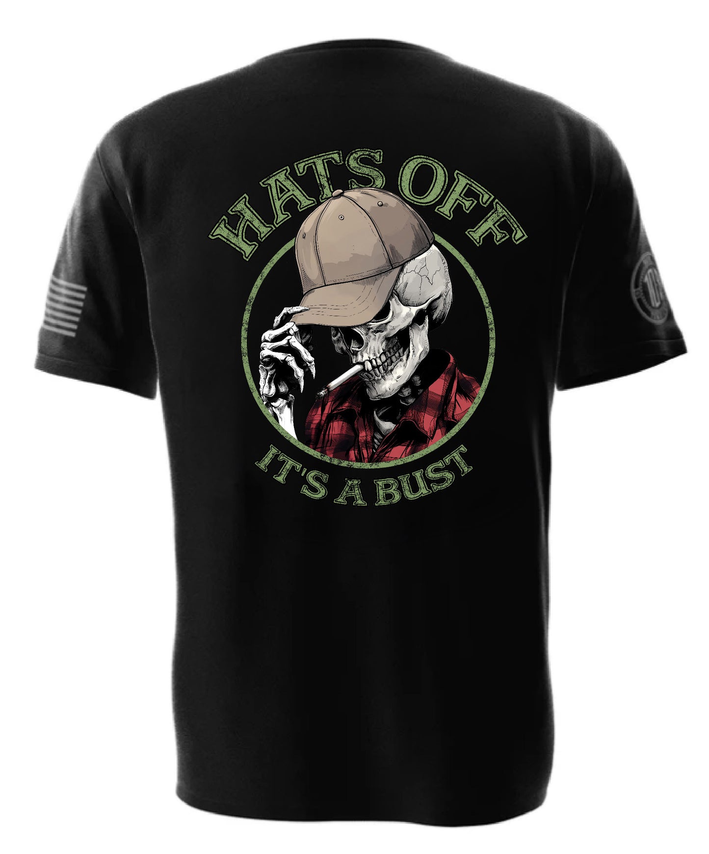 HATS OFF – IT’S A BUST TEE