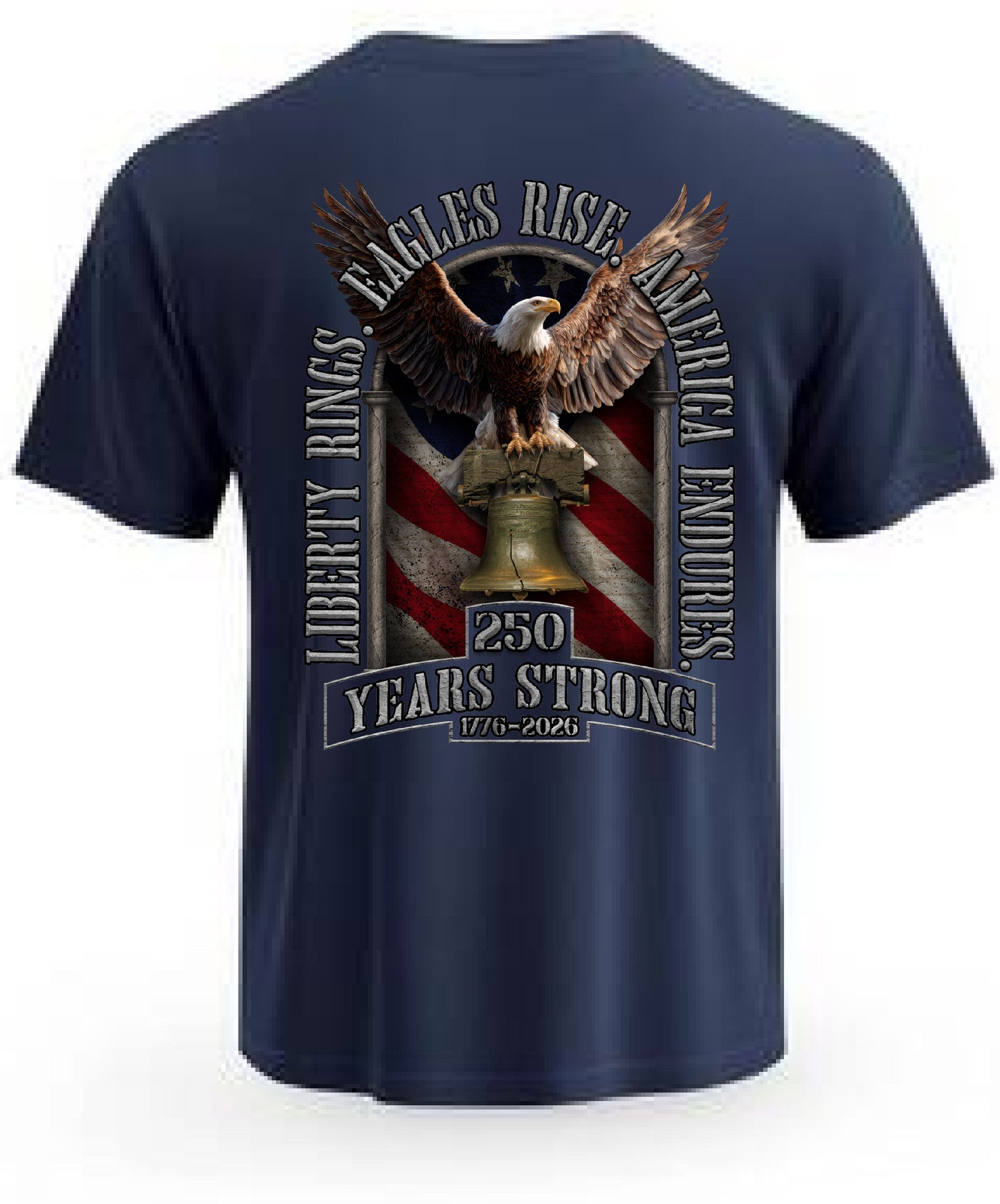 250 YEARS STRONG – LIBERTY RINGS TEE