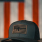 M4 Leather Patch Snapback Hat