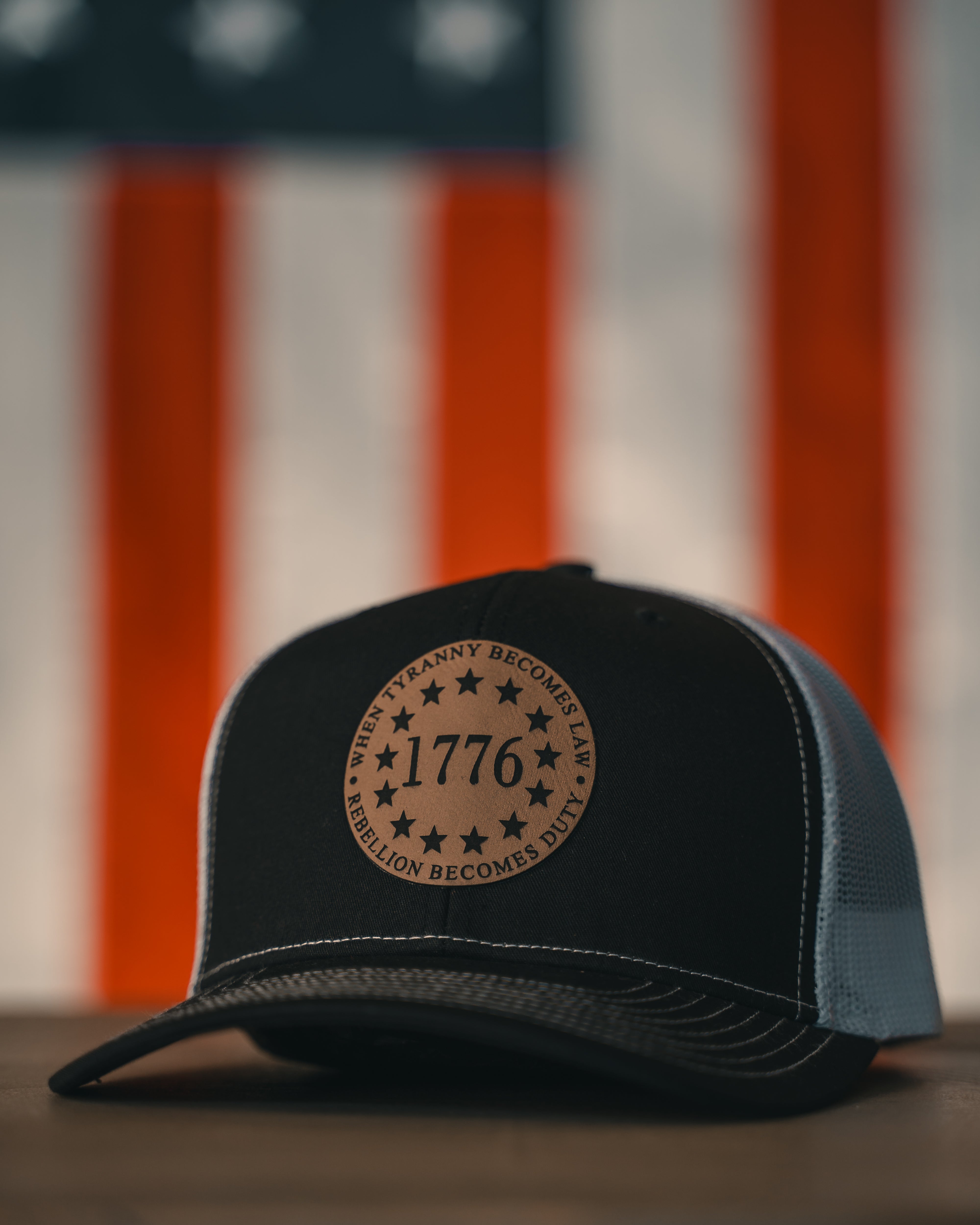 Hat Rack 1776 Patriotic '1776' Trucker Hat: Embrace Freedom & Duty | Shop Now – Rush ...