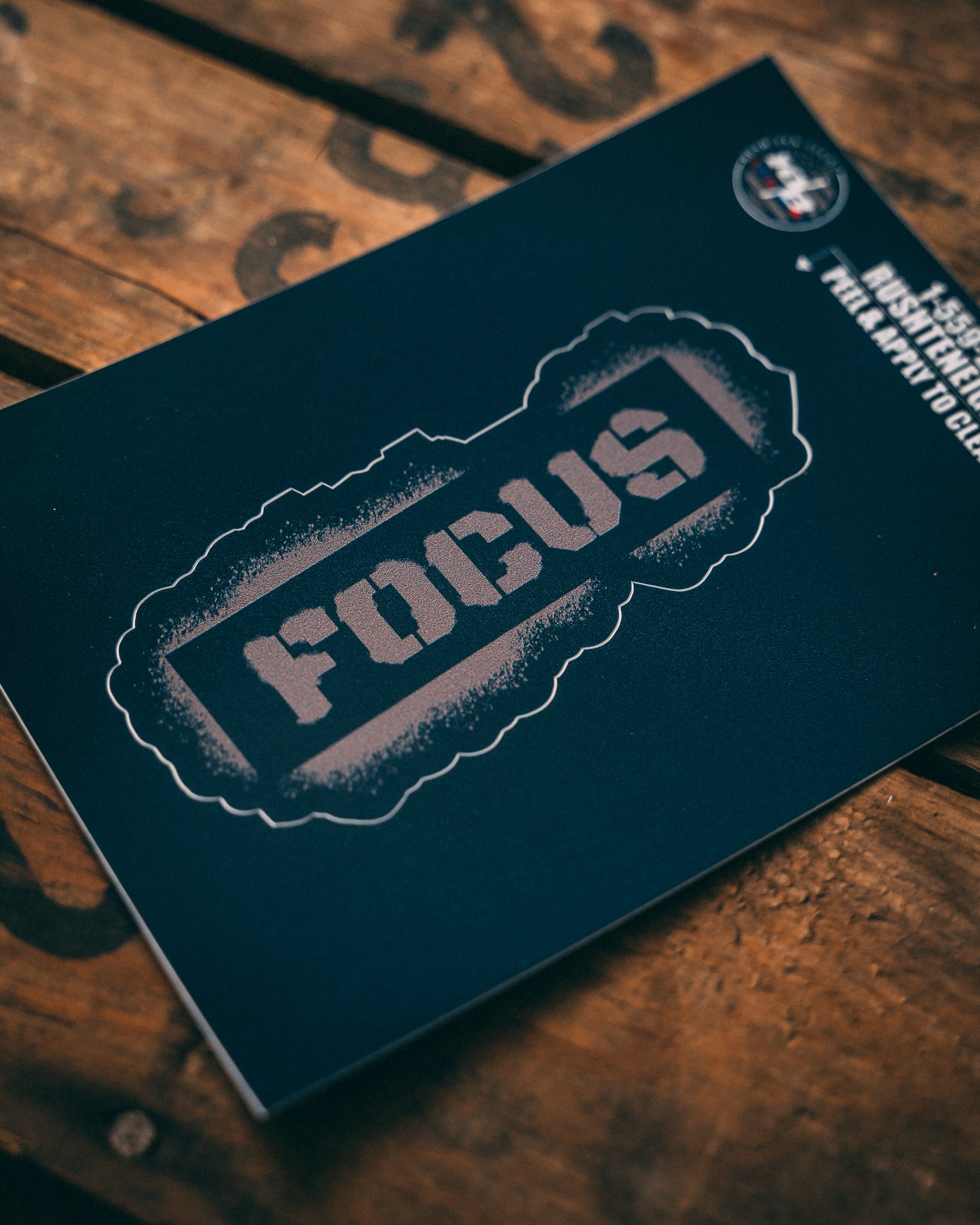 FOCUS Sticker - Make a Bold Statement – Rush Ten Eight