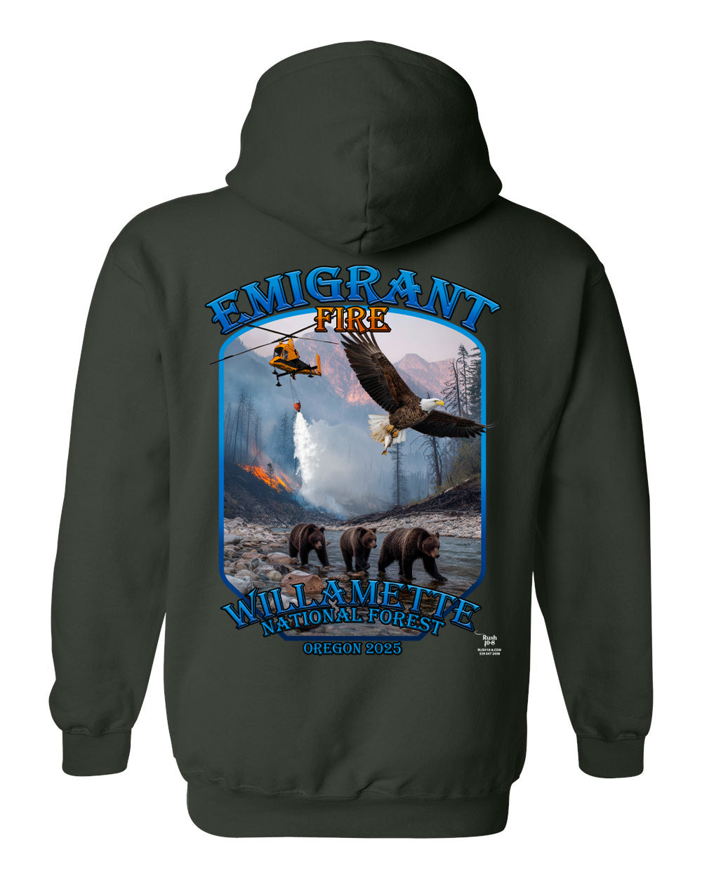 EMIGRANT FIRE HOODIE 2025