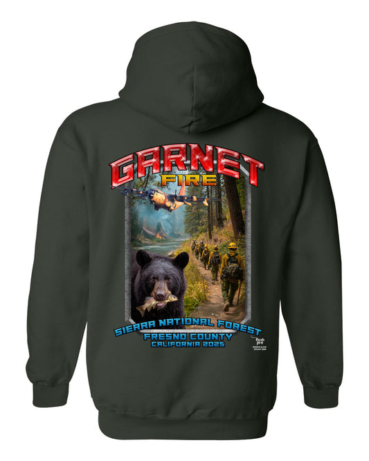 GARNET FIRE HOODIE 2025
