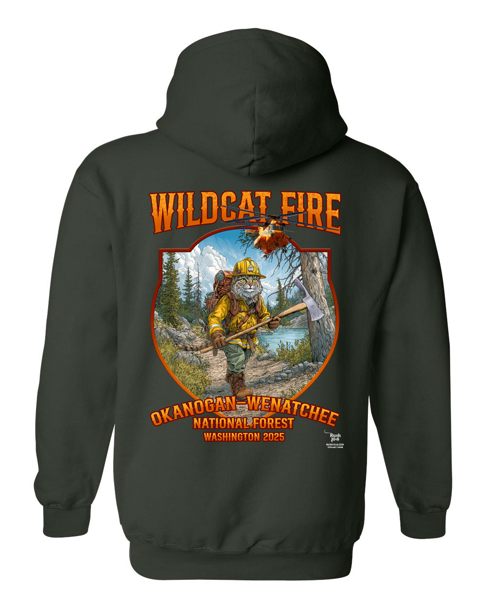 WILDCAT FIRE HOODIE 2025