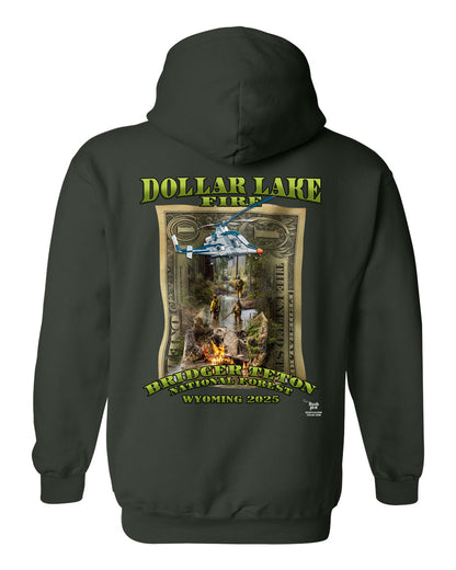 DOLLAR LAKE  FIRE HOODIE 2025