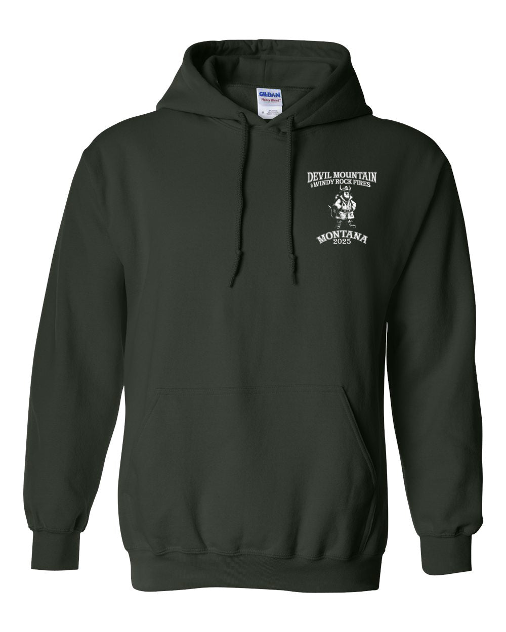 DEVIL MOUNTAIN & WINDY ROCK FIRES FIRE HOODIE 2025