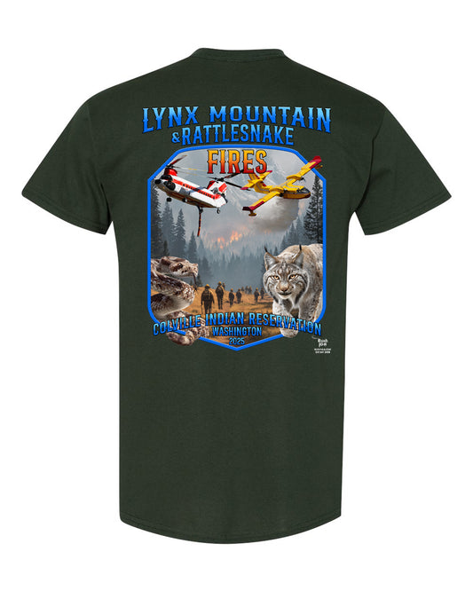 LYNX MOUNTAIN & RATTLESNAKE FIRE SHIRT 2025