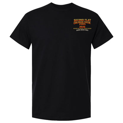 THE SECOND FLAT AND COLEMAN CREEK FIRE YOUTH SHIRT 2026