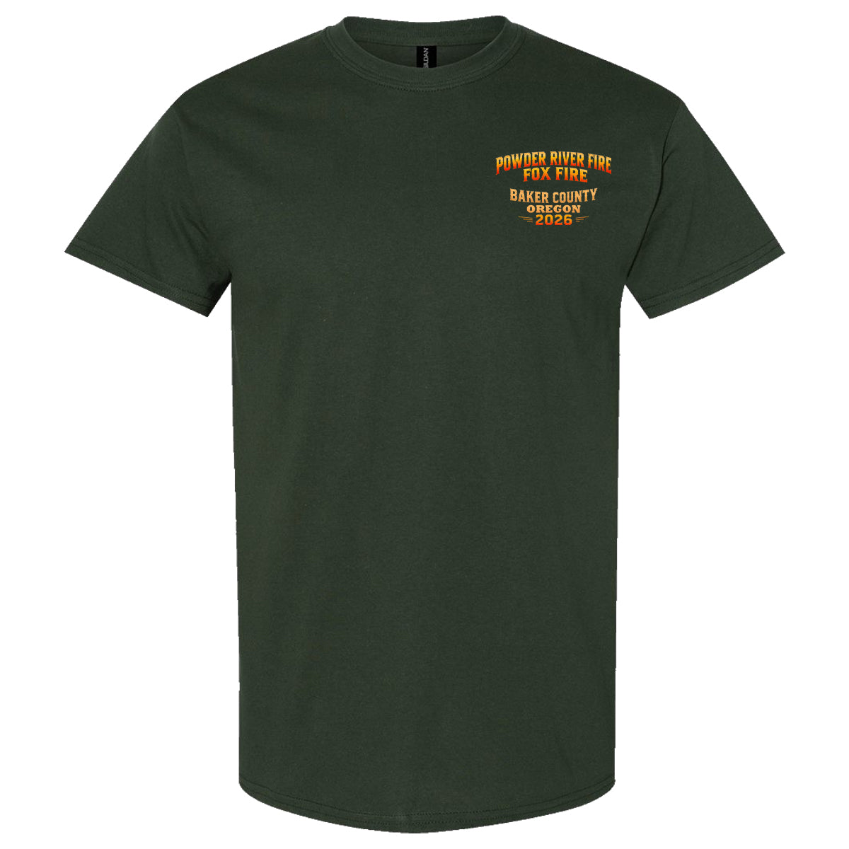 THE POWDER RIVER - FOX FIRES YOUTH SHIRT 2026