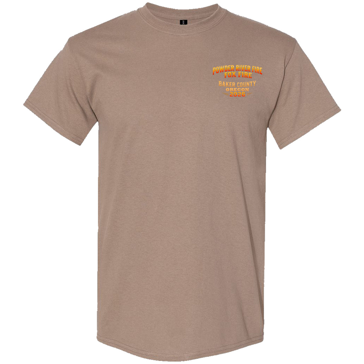 THE POWDER RIVER - FOX FIRES FIRE SHIRT 2026