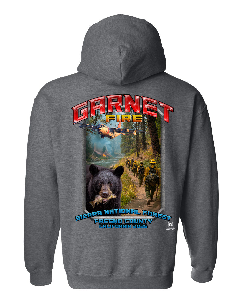 GARNET FIRE HOODIE 2025