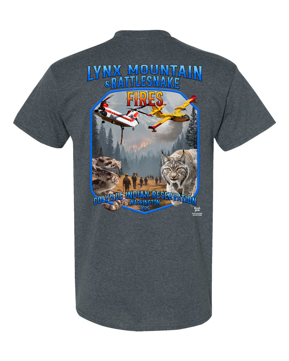 LYNX MOUNTAIN & RATTLESNAKE FIRE SHIRT 2025