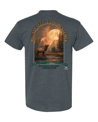 YOUTH BIVENS CREEK AND CLOUDREST FIRE SHIRT 2025