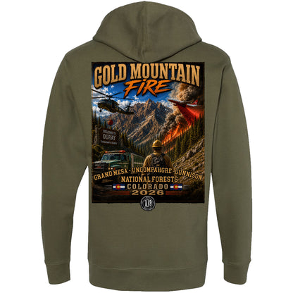 THE GOLD MOUNTAIN FIRE HOODIE 2026
