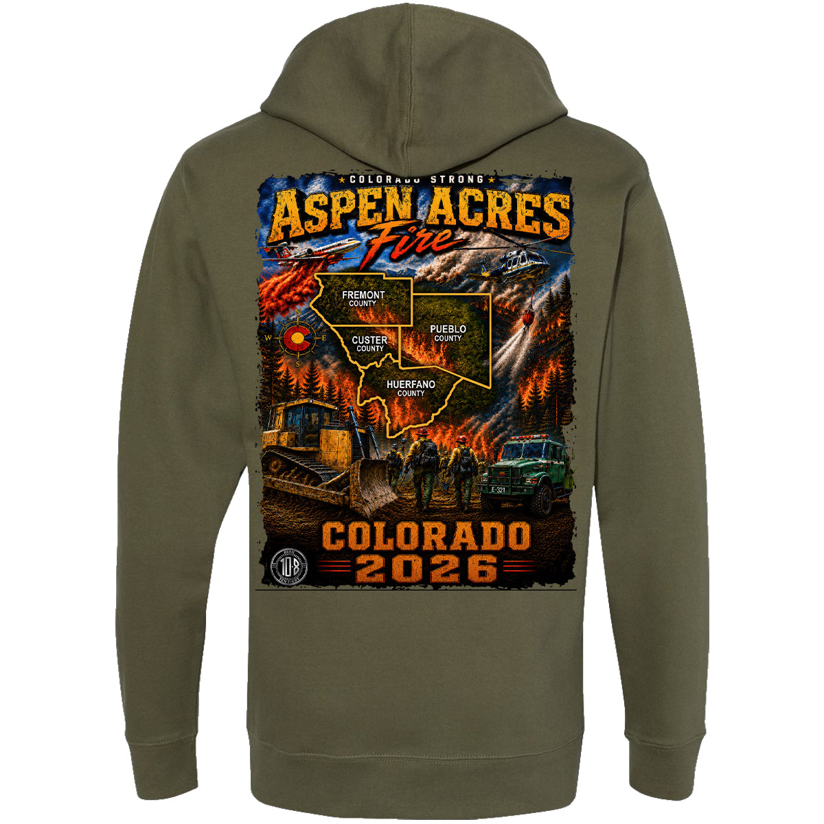 THE ASPEN ACRES FIRE HOODIE 2026