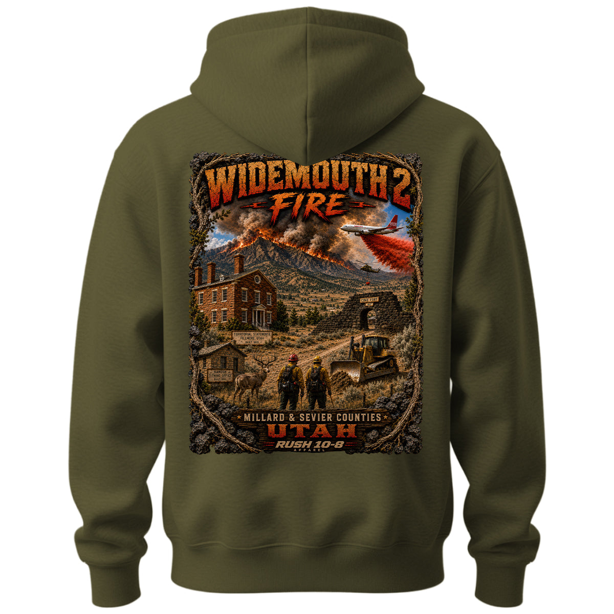 THE WIDEMOUTH 2 FIRE HOODIE 2026