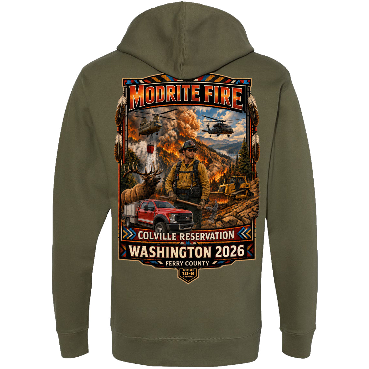 THE MODRITE FIRE HOODIE 2026