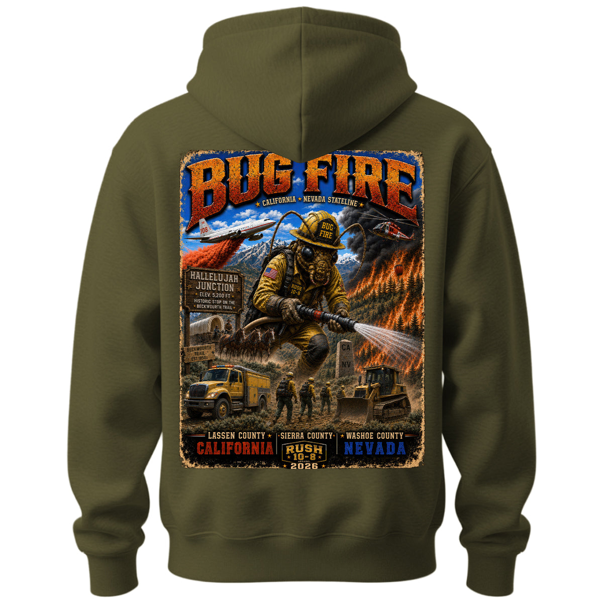 THE BUG FIRE HOODIE 2026
