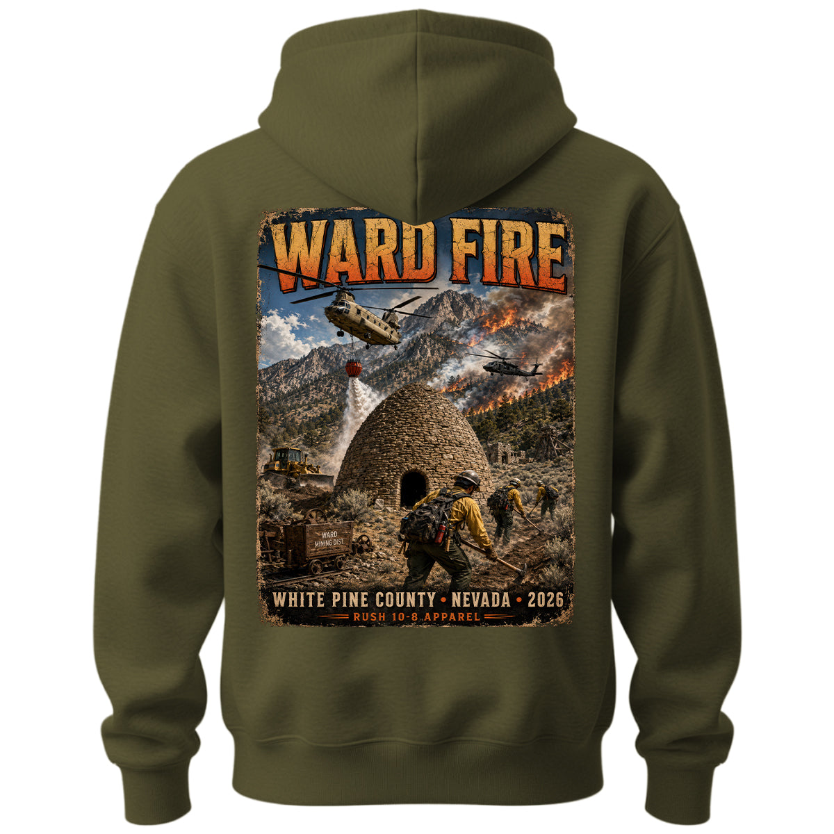 THE WARD FIRE HOODIE 2026