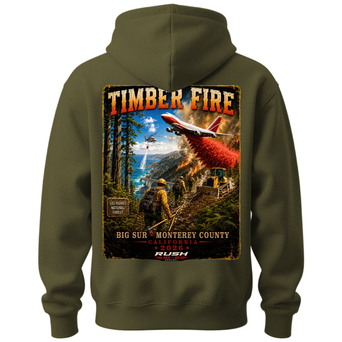 THE TIMBER FIRE HOODIE 2026