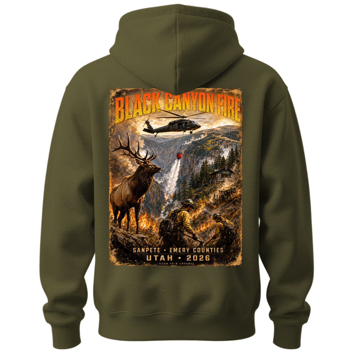 THE BLACK CANYON FIRE HOODIE 2026