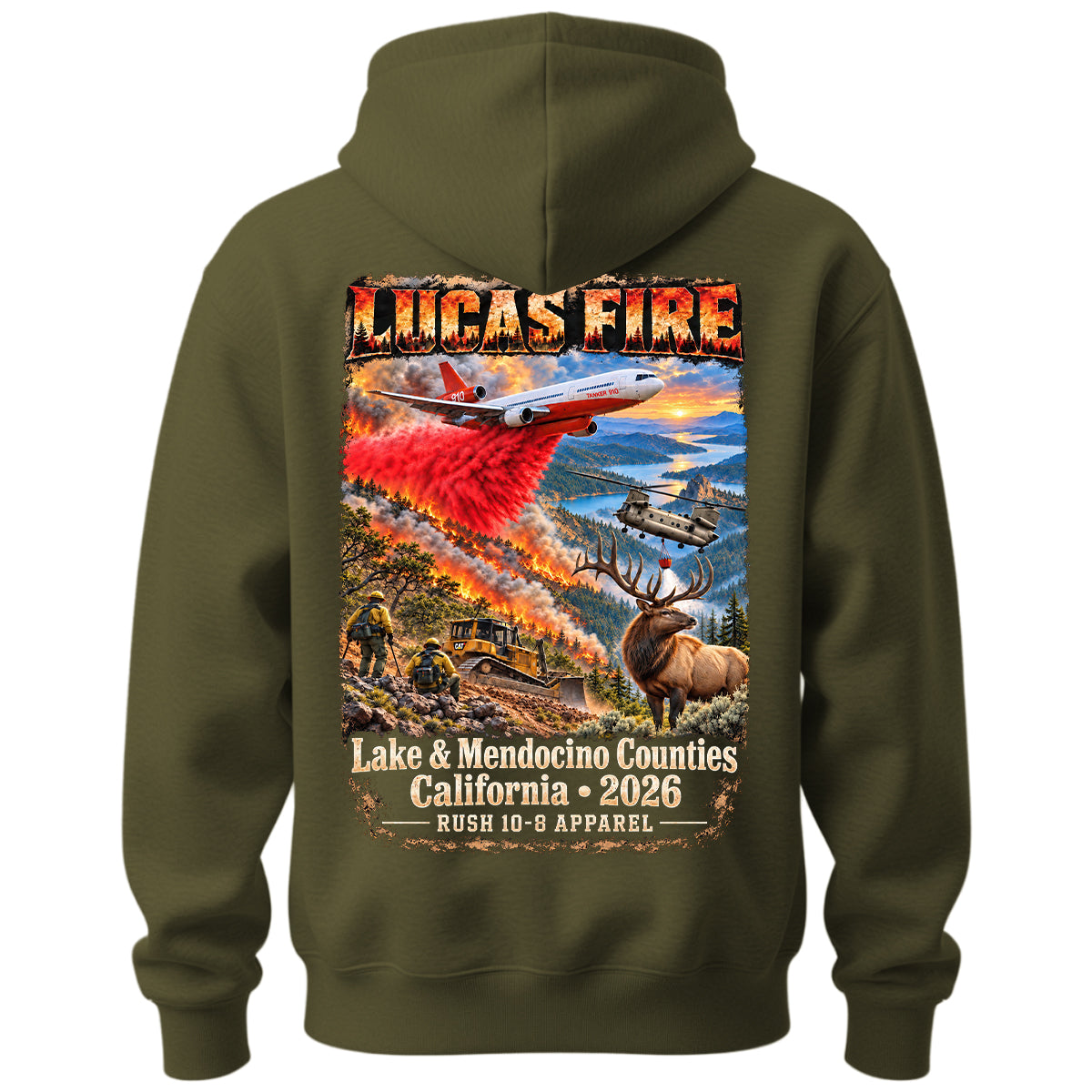 THE LUCAS FIRE HOODIE 2026