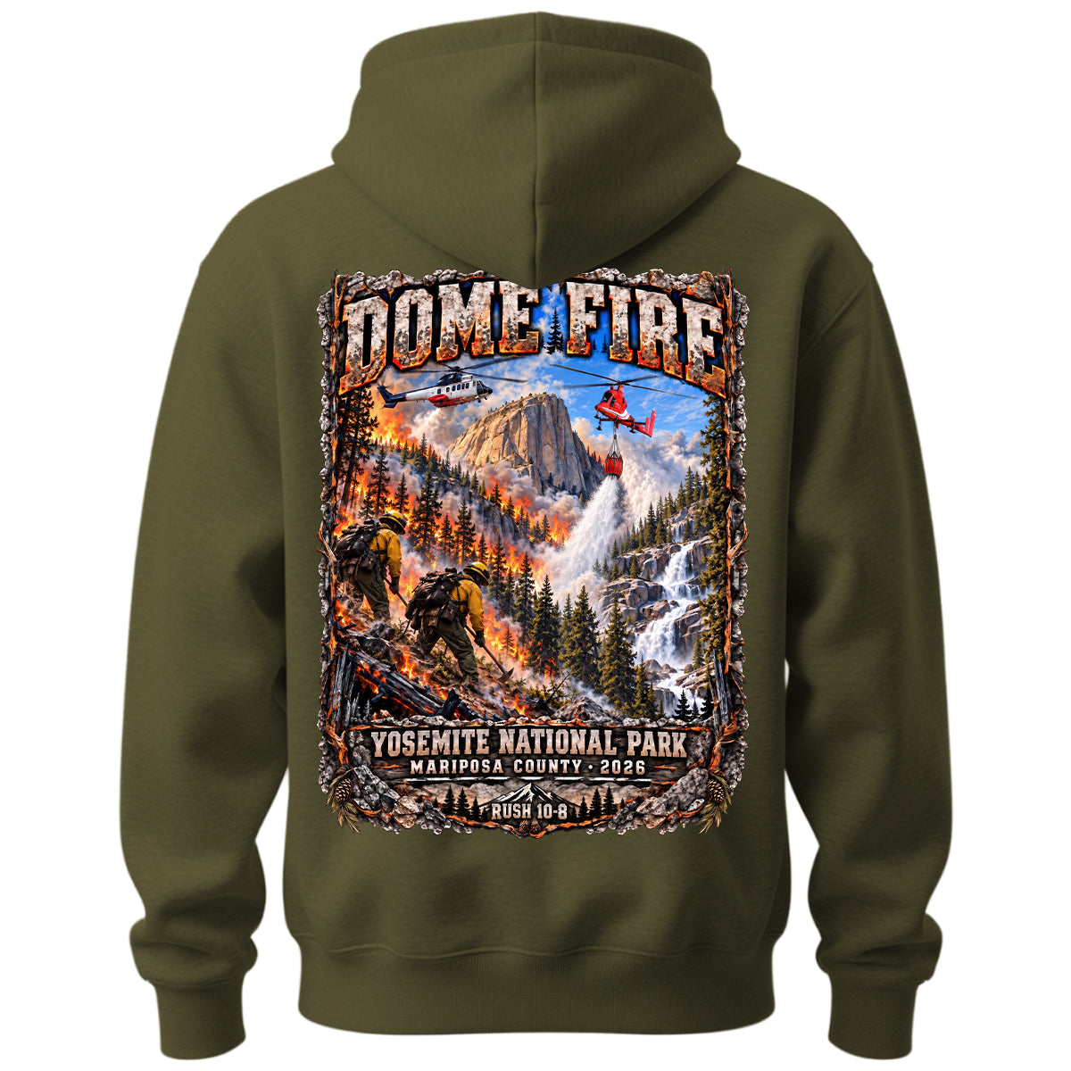 THE DOME FIRE HOODIE 2026