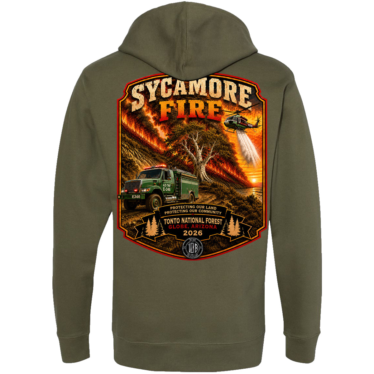 THE SYCAMORE FIRE HOODIE 2026