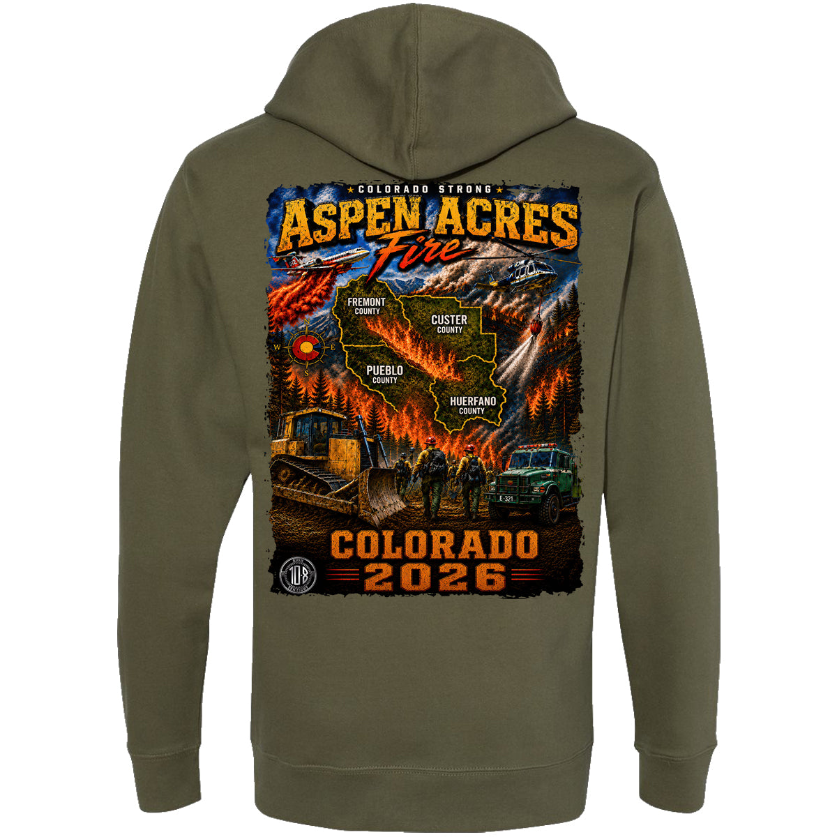 THE ASPEN ACRES FIRE HOODIE 2026