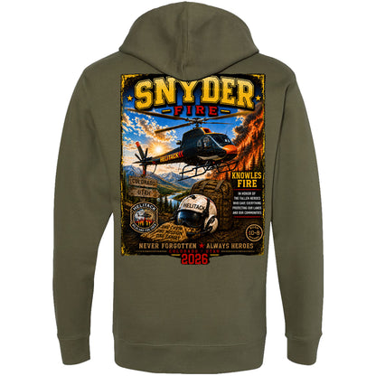 THE SNYDER/KNOWLES FIRE HOODIE 2026