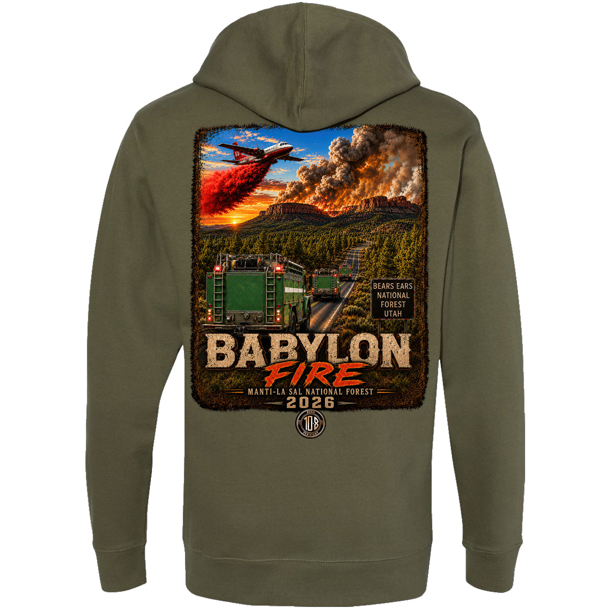 THE BABYLON FIRE HOODIE 2026