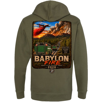 THE BABYLON FIRE HOODIE 2026